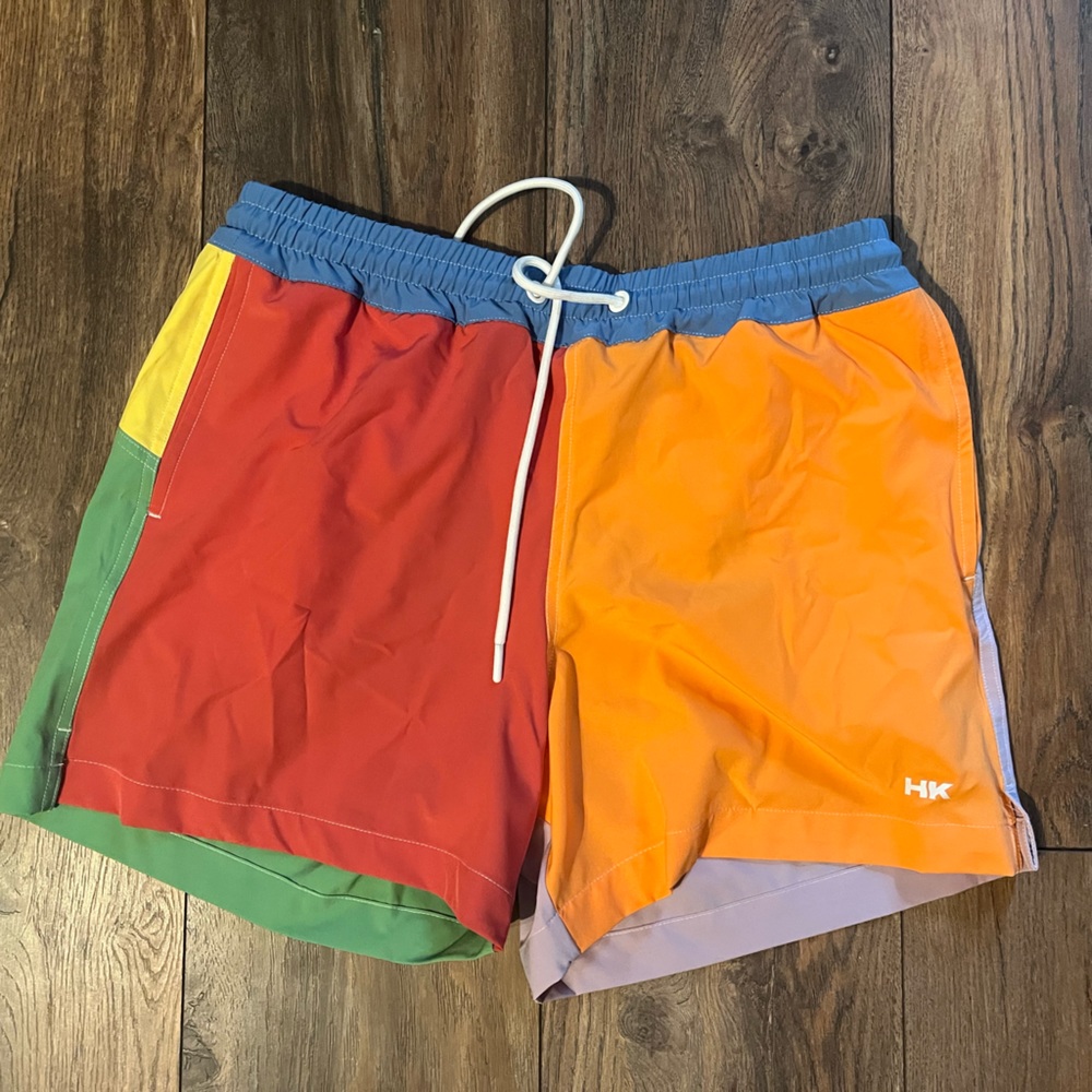 Human kind swim shorts